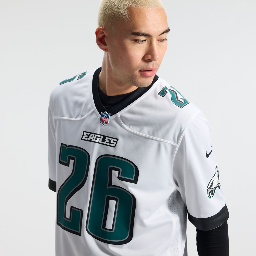 Philadelphia Eagles Saquon Barkley Kelly Green Alternate Game Jersey