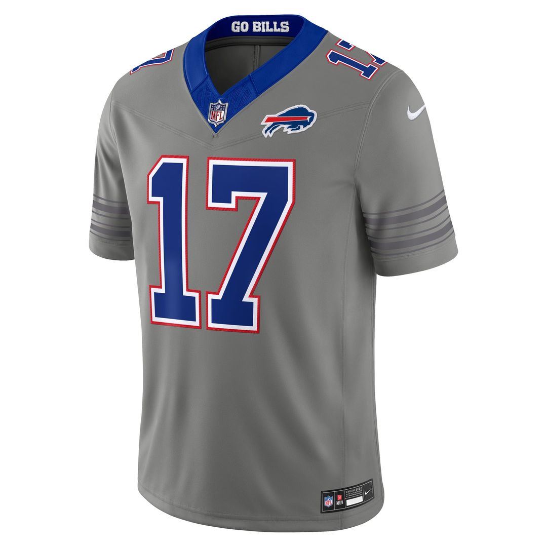 Buffalo Bills Josh Allen Red Alternate Vapor F.U.S.E. Stitched Limited Jersey