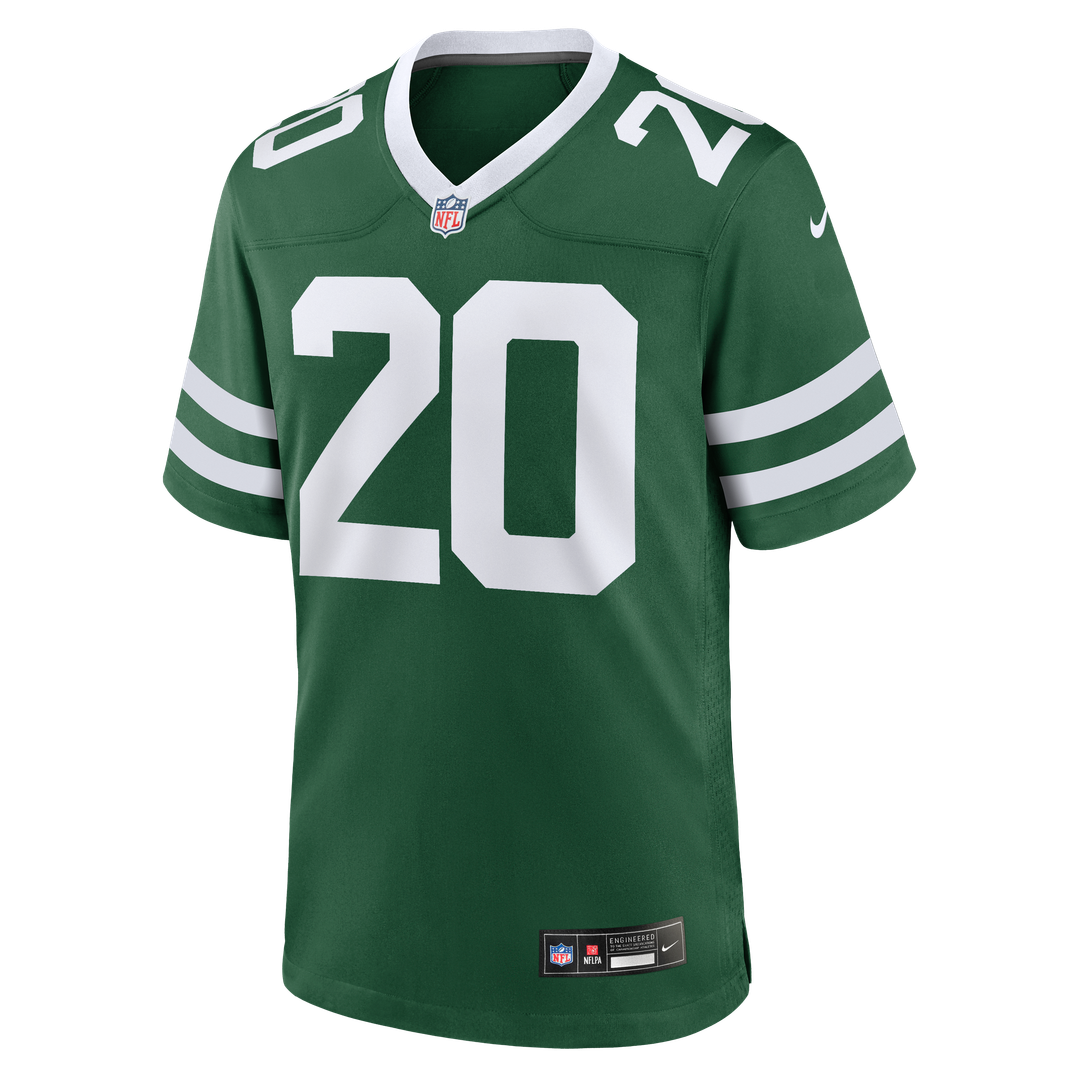 New York Jets Breece Hall Legacy Green Game Jersey