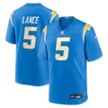 Los Angeles Chargers Trey Lance Powder Blue Team Game Jersey
