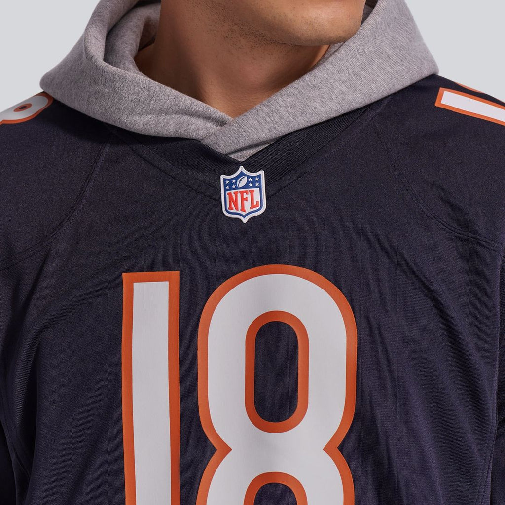 Chicago Bears Caleb Williams Navy Player Game Jersey