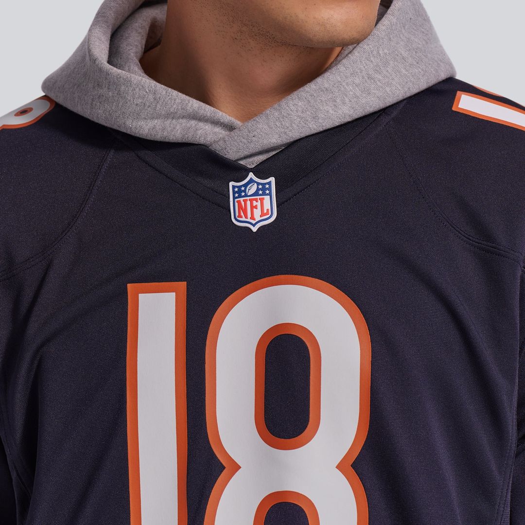 Chicago Bears Caleb Williams Navy Player Game Jersey