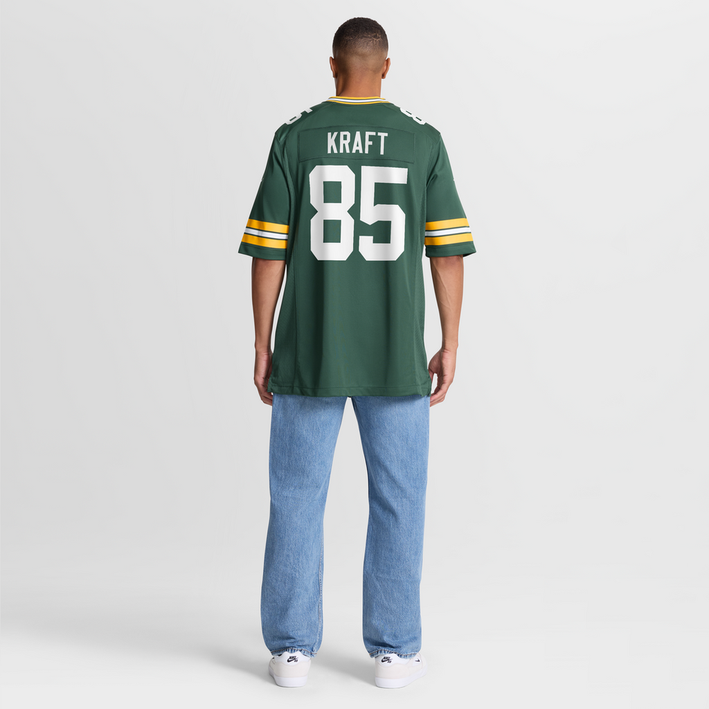 Green Bay Packers Tucker Kraft Navy Alternate Game Jersey