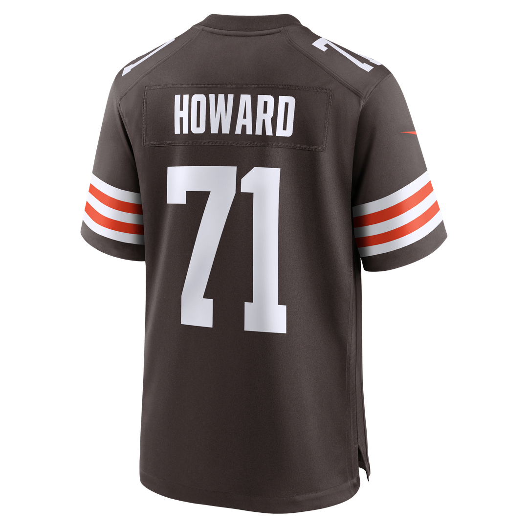 Cleveland Browns Tytus Howard Brown Team Game Jersey