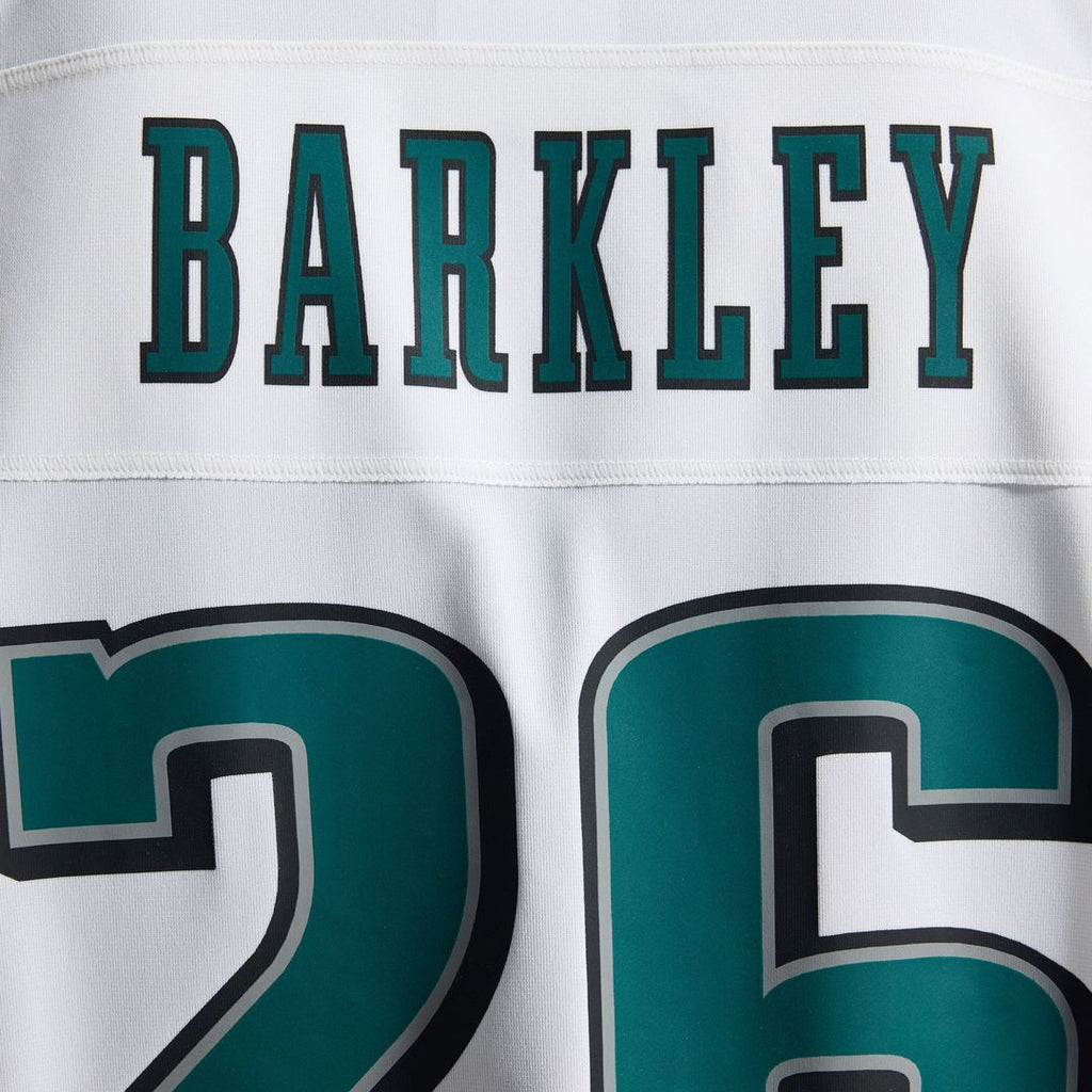Philadelphia Eagles Saquon Barkley Midnight Green Team Game Jersey