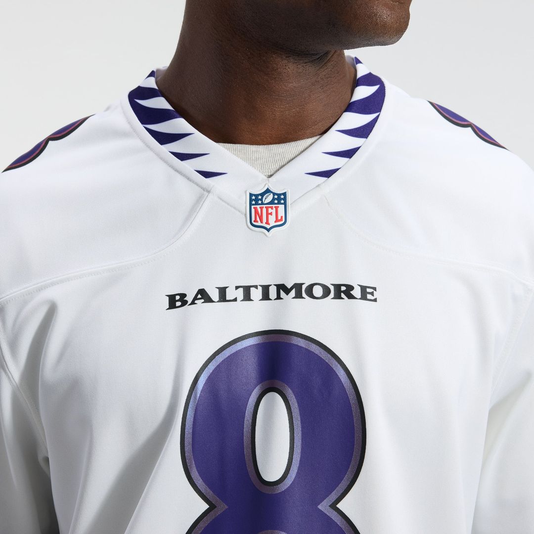 Baltimore Ravens Lamar Jackson Purple Alternate Game Jersey
