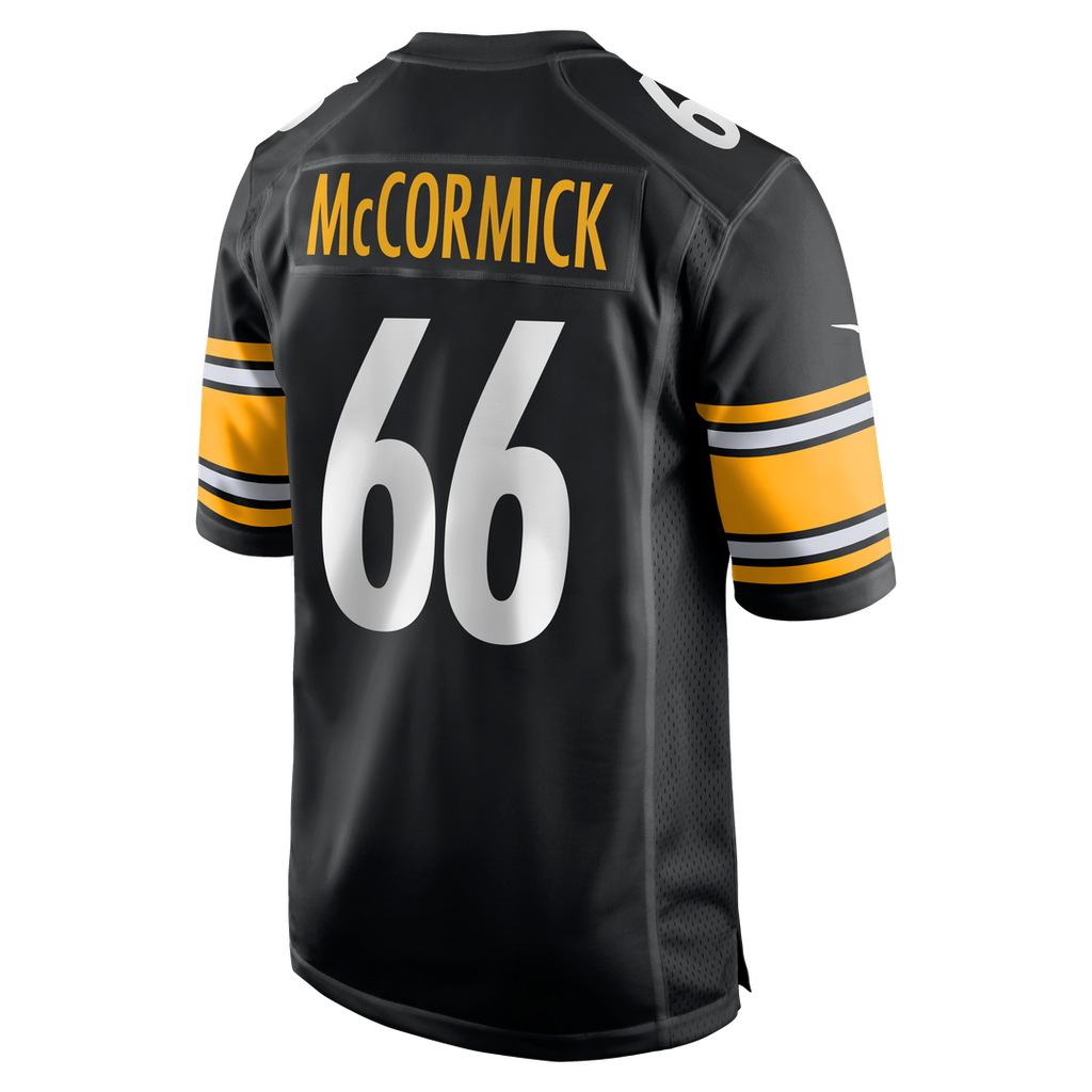 Pittsburgh Steelers Mason McCormick Black Game Jersey