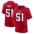 Atlanta Falcons Jared Ivey Red Team Game Jersey
