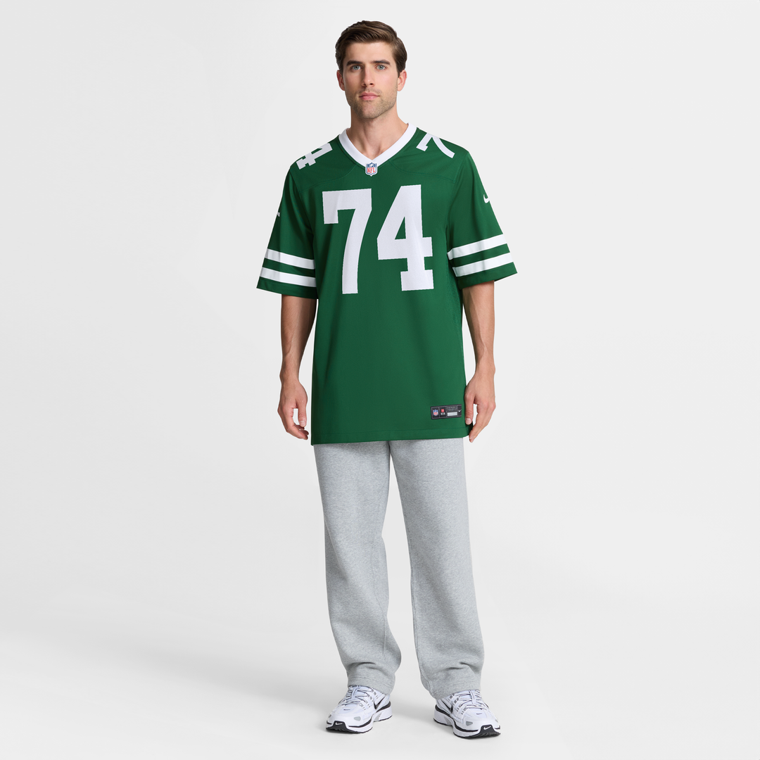 New York Jets Olu Fashanu Gotham Green Player Game Jersey