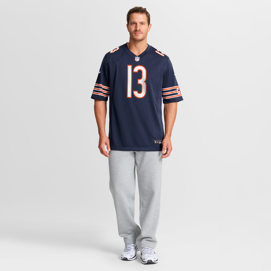 Chicago Bears Keenan Allen Navy Team Game Jersey
