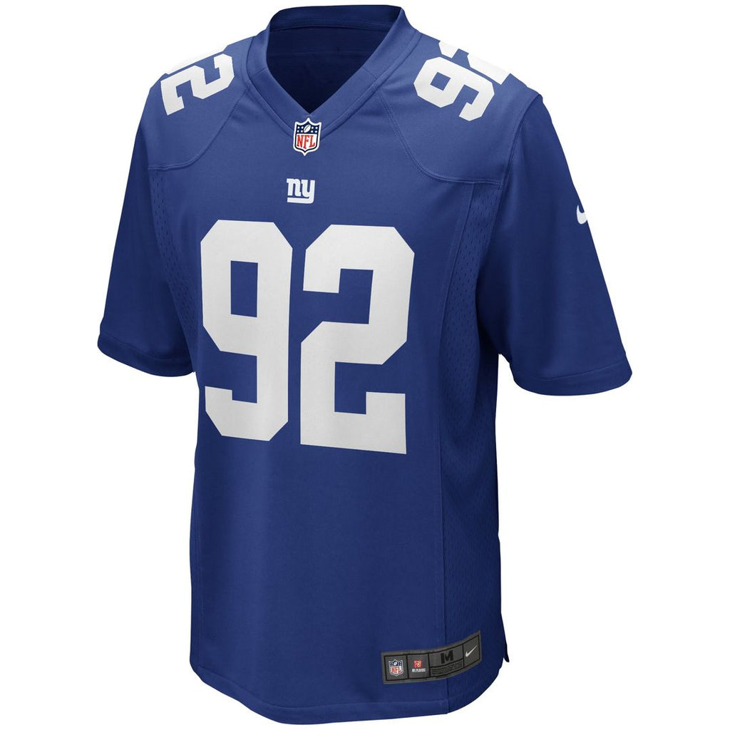 New York Giants Michael Strahan Royal Game Retired Player Jersey