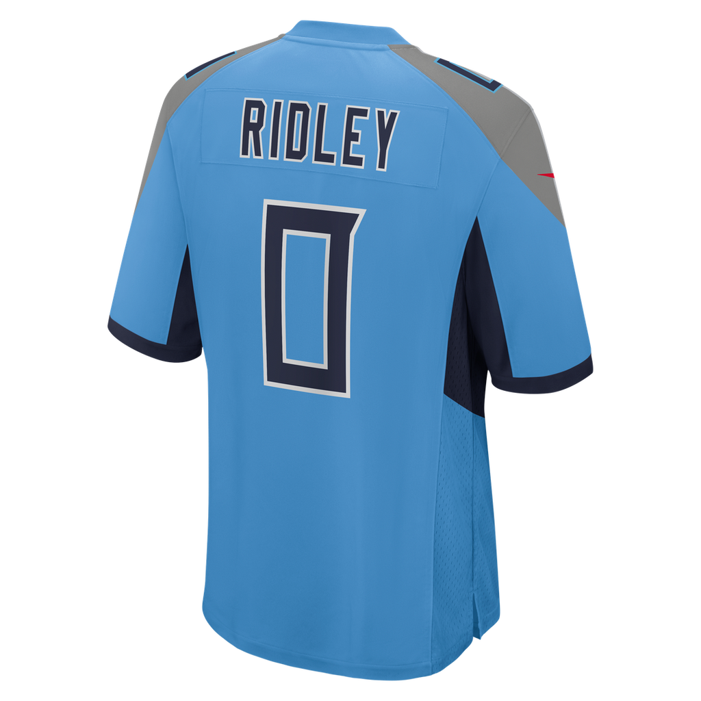 Tennessee Titans Calvin Ridley Navy Game Player Jersey