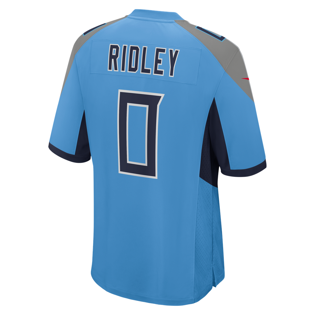 Tennessee Titans Calvin Ridley Navy Game Player Jersey