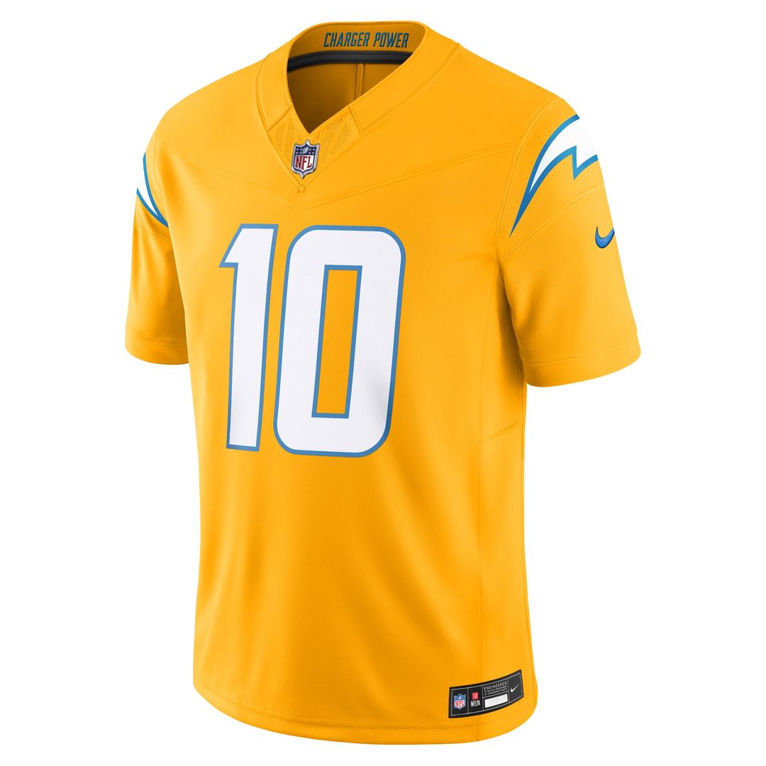 Los Angeles Chargers Justin Herbert Royal Vapor F.U.S.E. Limited Jersey