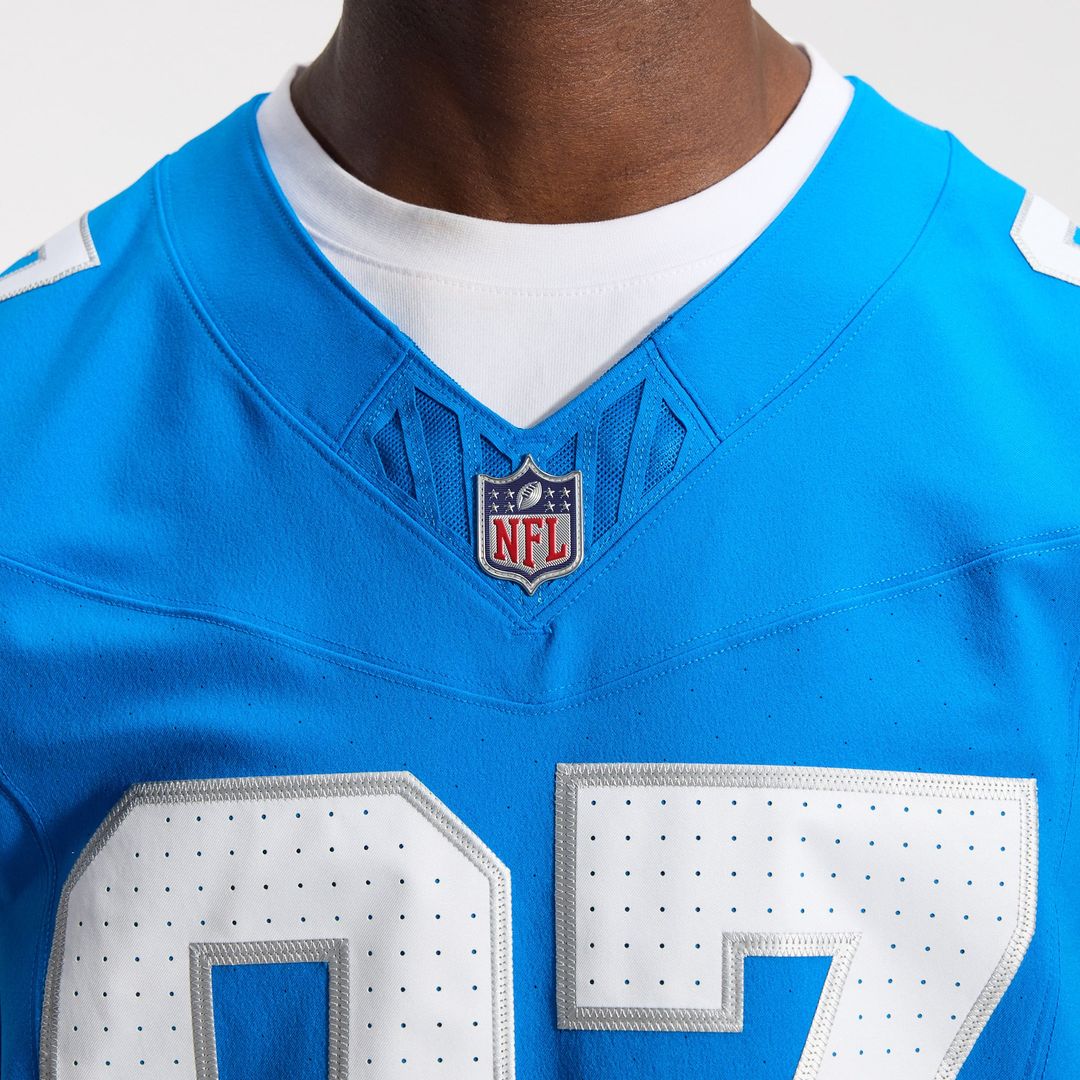 Detroit Lions Aidan Hutchinson Blue Alternate Vapor F.U.S.E. Elite Jersey