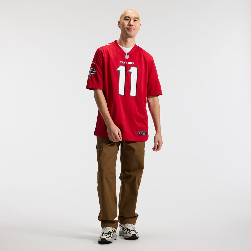 Atlanta Falcons Jalon Walker White Game Jersey