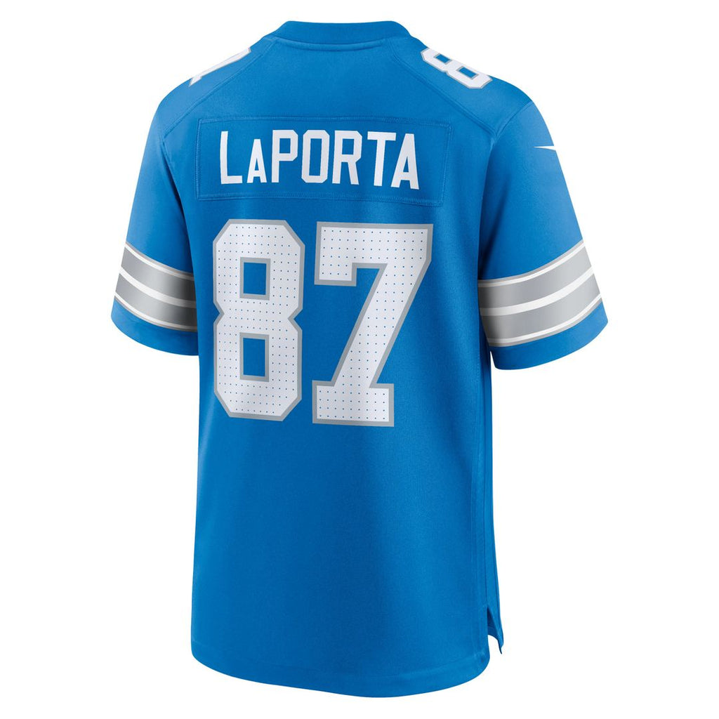 Detroit Lions Sam LaPorta Black 2nd Alternate Game Jersey