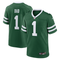New York Jets Legacy Green #1 Dad Game Jersey