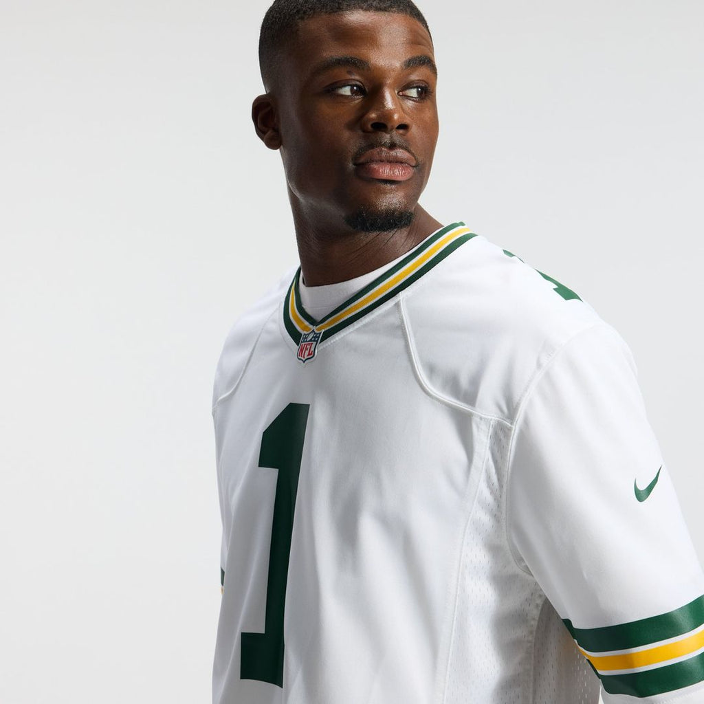 Green Bay Packers Micah Parsons White Game Player Jersey