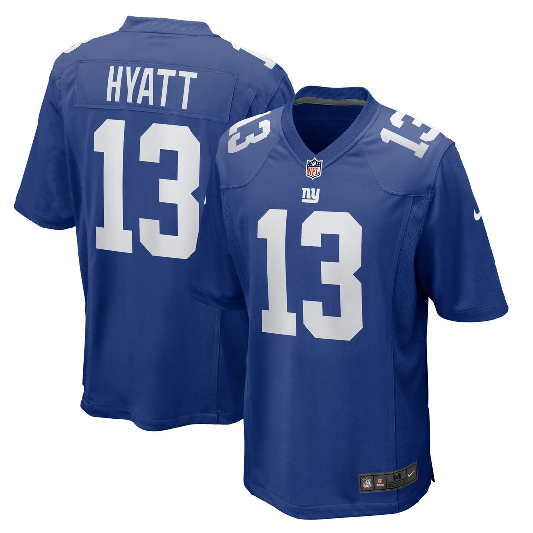 New York Giants Jalin Hyatt White Game Jersey