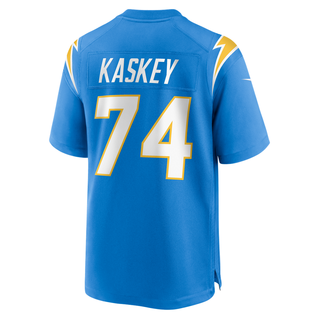Los Angeles Chargers Matt Kaskey Powder Blue Team Game Jersey
