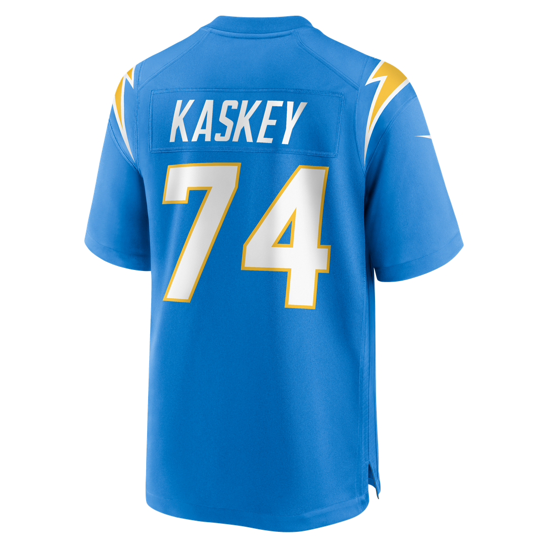 Los Angeles Chargers Matt Kaskey Powder Blue Team Game Jersey