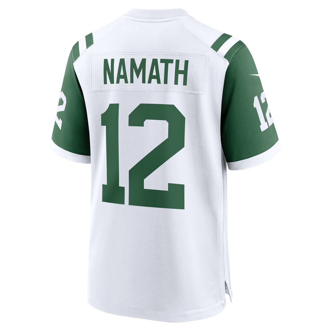 New York Jets Joe Namath Legacy Green Game Jersey