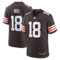 Cleveland Browns David Bell Brown Game Jersey