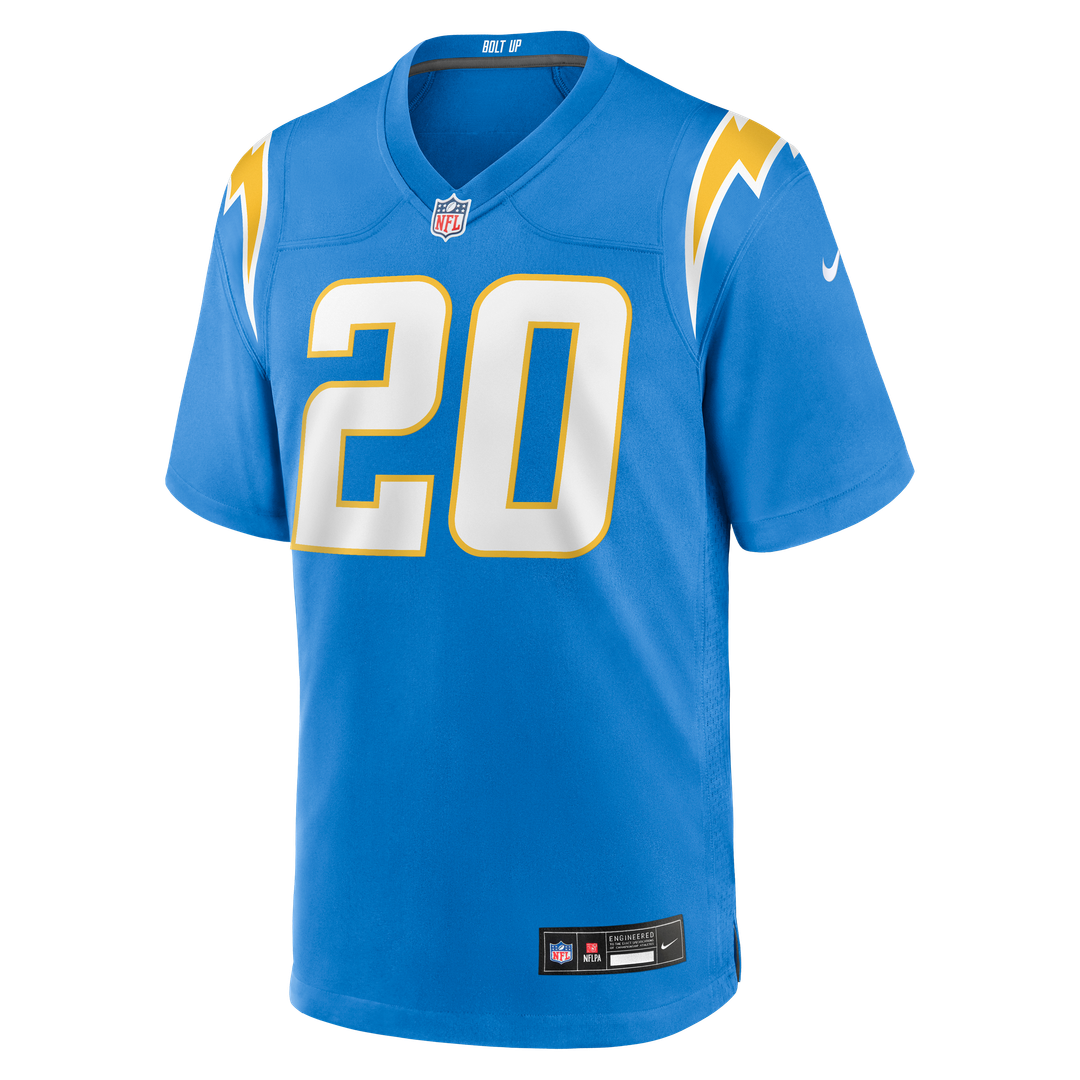 Los Angeles Chargers Cam Hart Powder Blue Team Game Jersey