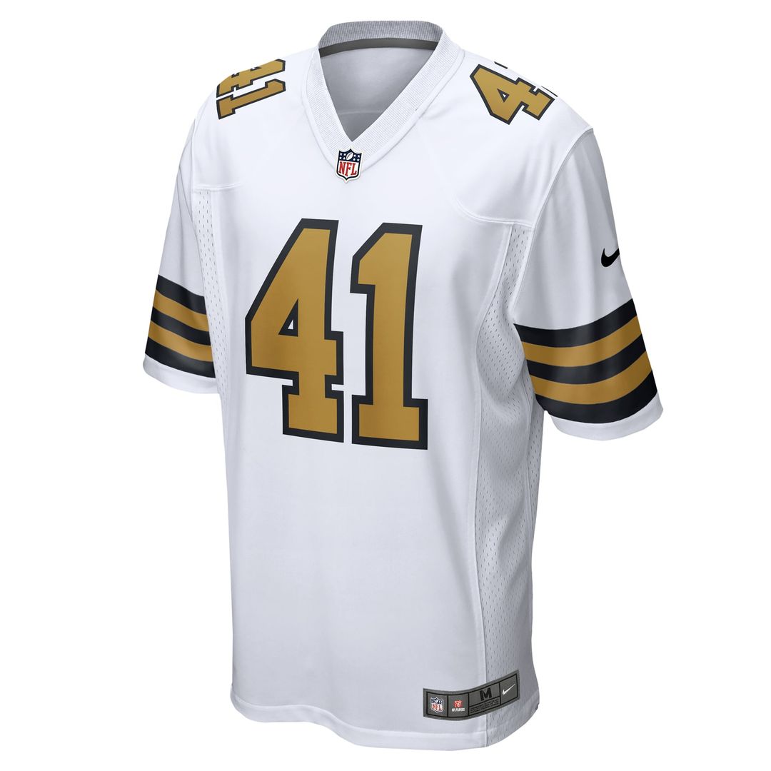 New Orleans Saints Alvin Kamara Black Game Jersey