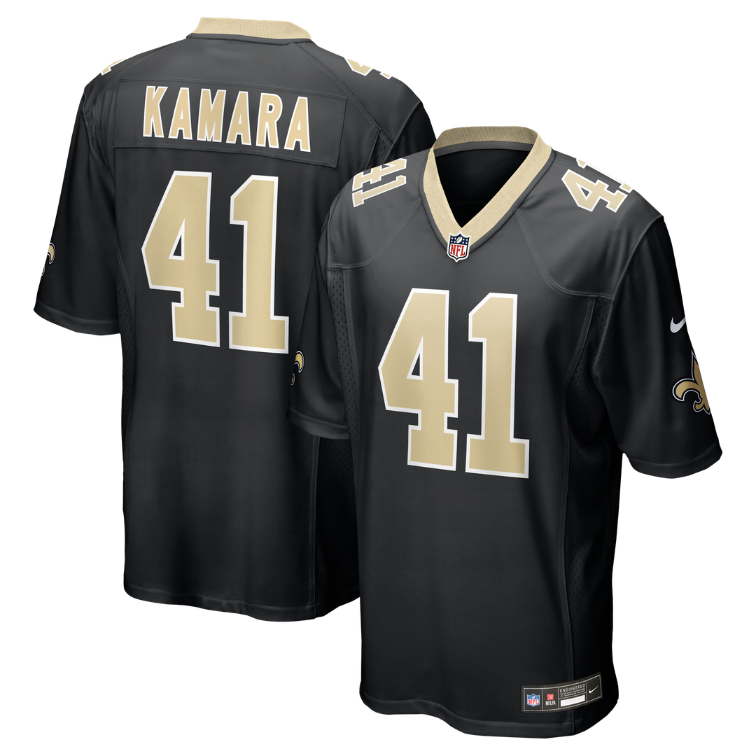 New Orleans Saints Alvin Kamara Gold Gameday Golds Alternate Game Player Jersey