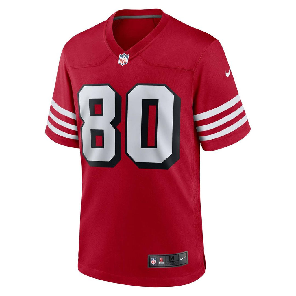 San Francisco 49ers Jerry Rice White Retired Player Game Jersey