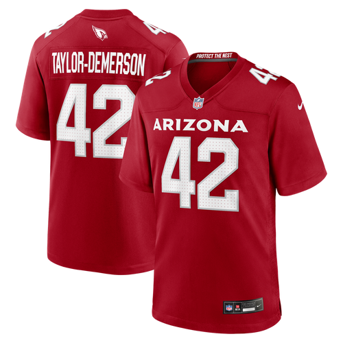 Arizona Cardinals Dadrion Taylor-Demerson Cardinal Team Game Jersey