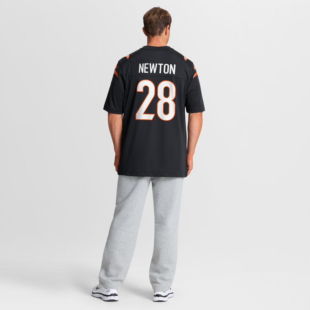 Cincinnati Bengals Josh Newton Black Game Jersey