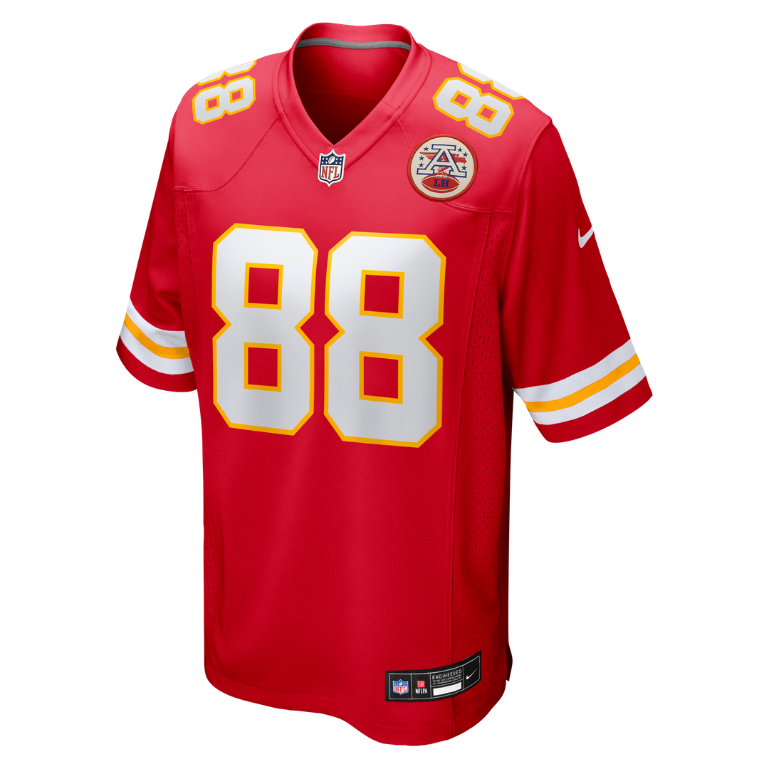 Kansas City Chiefs Tony Gonzalez White Retired Player Game Jersey