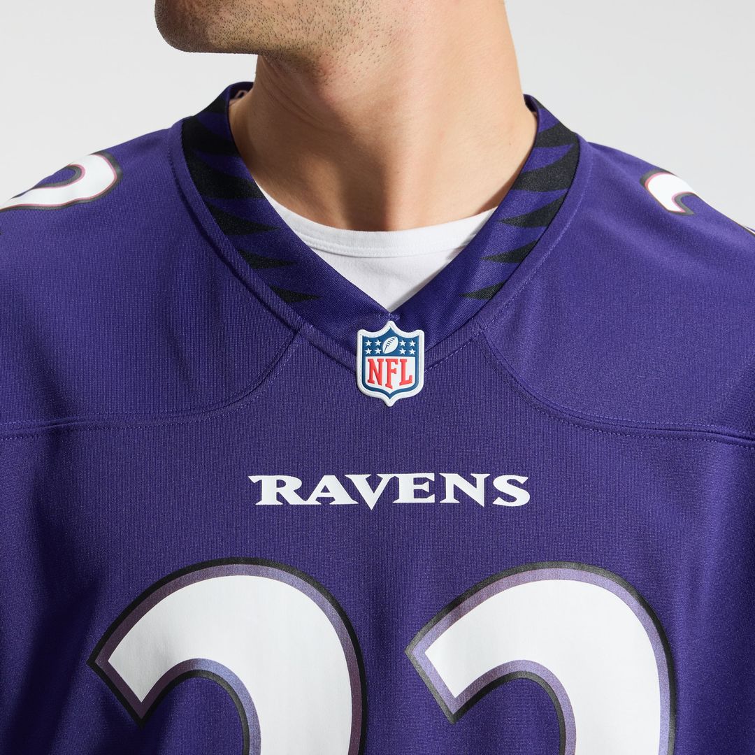 Baltimore Ravens Derrick Henry Purple Team Game Jersey
