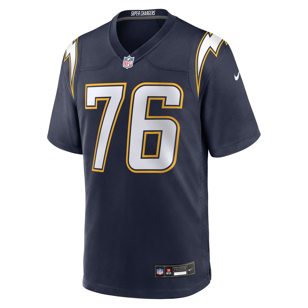 Los Angeles Chargers Joe Alt Navy Alternate Super Chargers Game Player Jersey