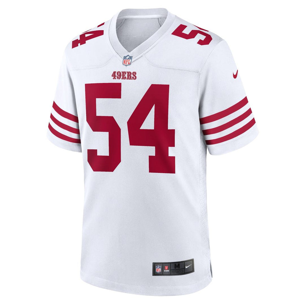 San Francisco 49ers Fred Warner Scarlet Player Game Jersey