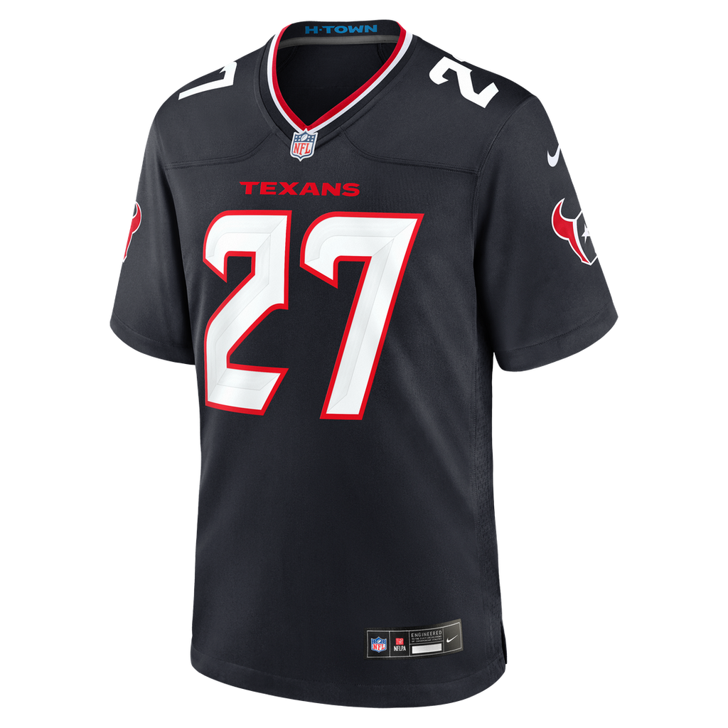 Houston Texans Kamari Ramsey Navy Team Game Jersey