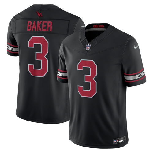 Arizona Cardinals Budda Baker Black Alternate Vapor F.U.S.E. Stitched Limited Jersey