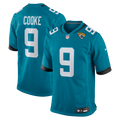Jacksonville Jaguars Logan Cooke Teal Game Jersey