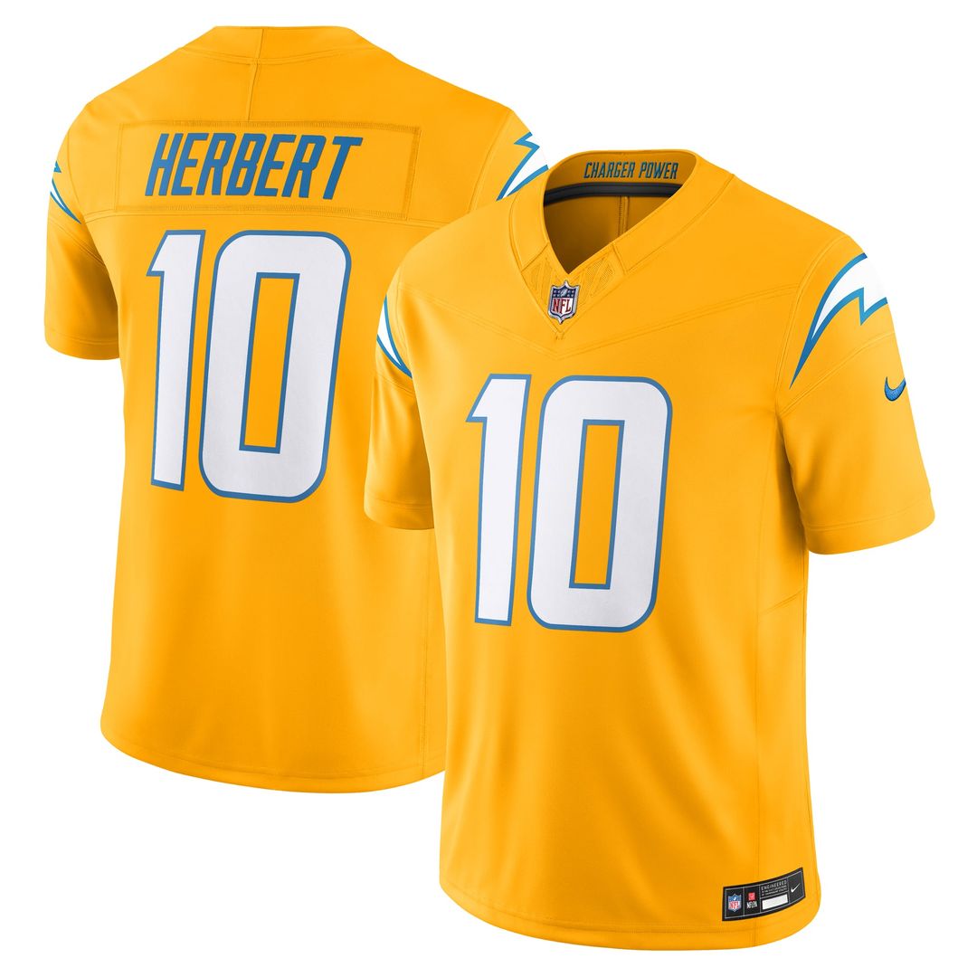 Los Angeles Chargers Justin Herbert Royal Vapor F.U.S.E. Limited Jersey