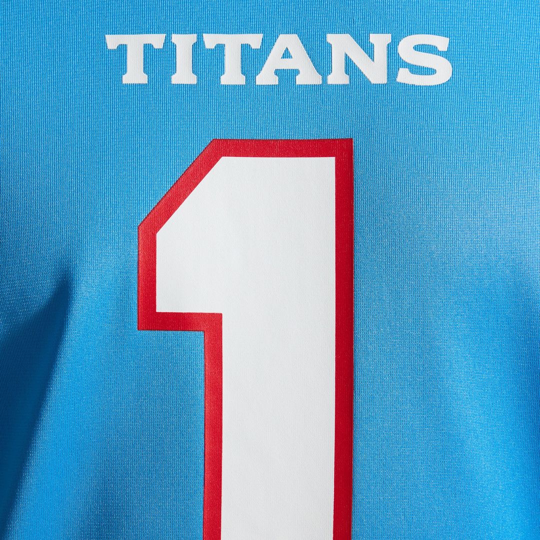 Tennessee Titans Cameron Ward Light Blue Game Jersey