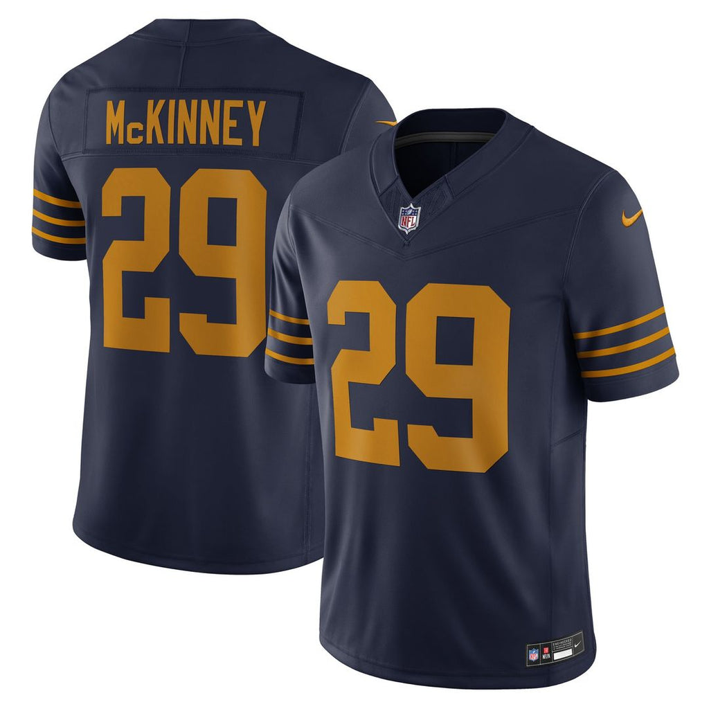 Green Bay Packers Xavier McKinney Navy The 1923 Classic Vapor F.U.S.E. Limited Jersey