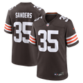 Cleveland Browns Raheim Sanders Brown Team Game Jersey