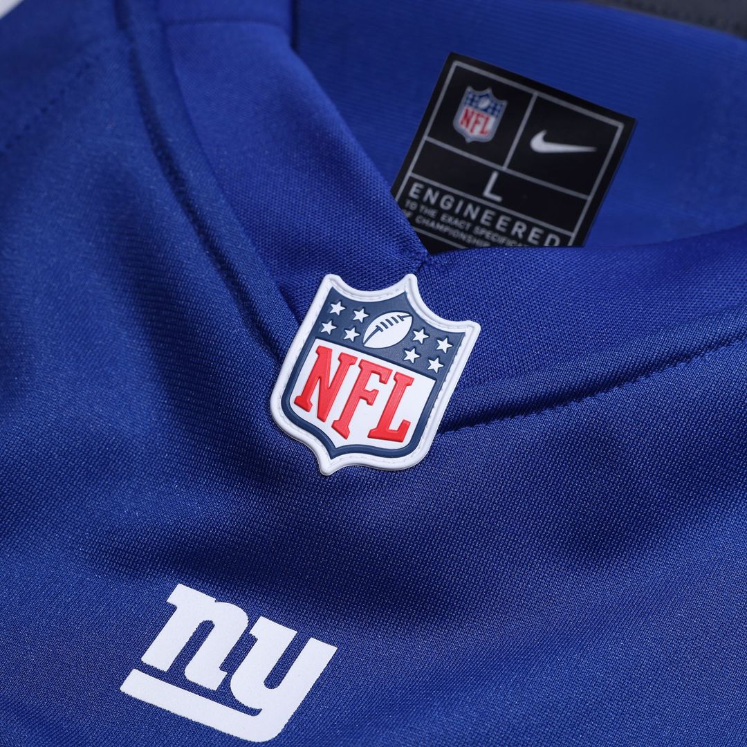New York Giants Malik Nabers Century Red Alternate Game Jersey