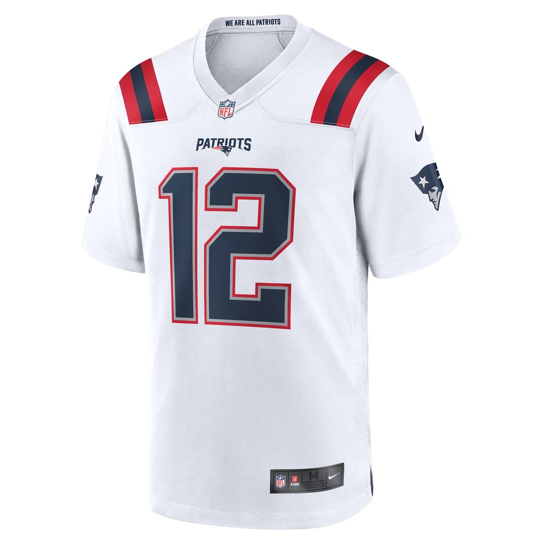 New England Patriots Tom Brady Red Retired Player Alternate Game Jersey