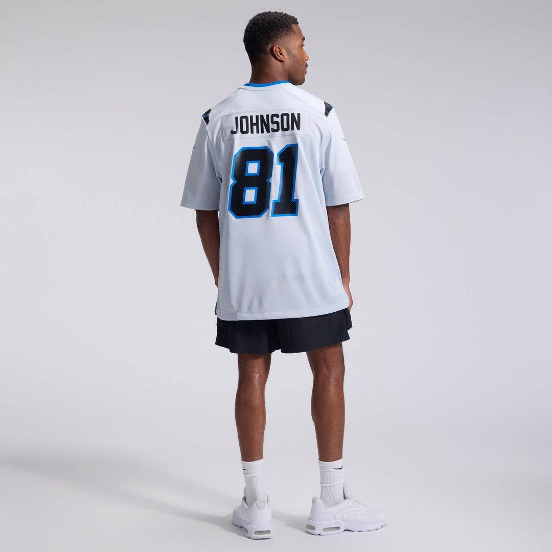 Detroit Lions Calvin Johnson Silver 2026 Rivalries Collection Game Jersey