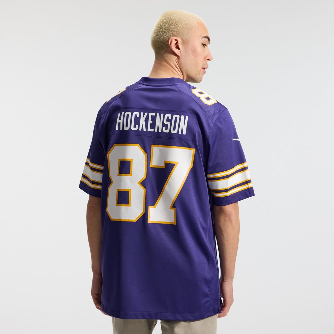 Minnesota Vikings T.J. Hockenson Purple Classic Player Game Jersey