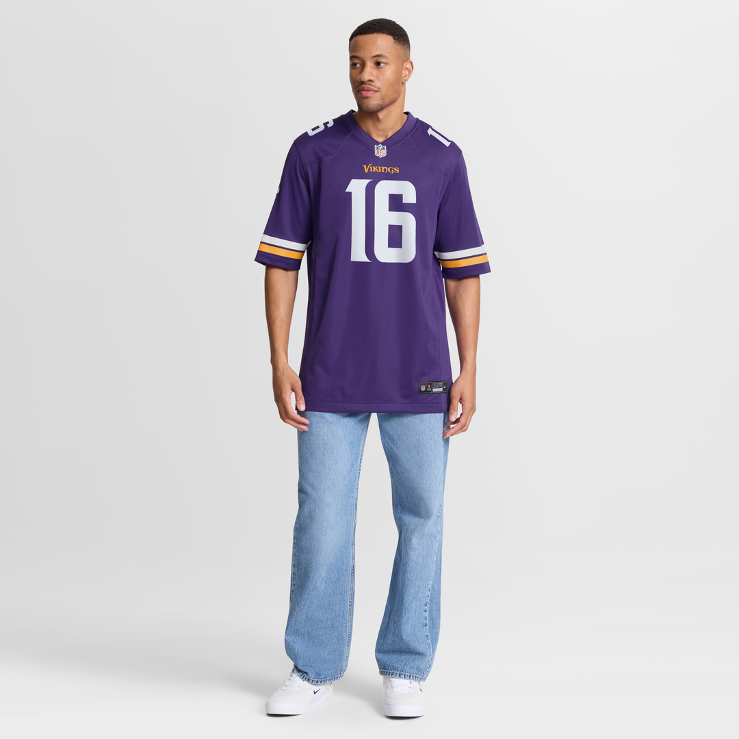 Minnesota Vikings Jaren Hall Purple Game Jersey